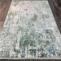 Иранский ковер Paris 4142 Крем-зеленый